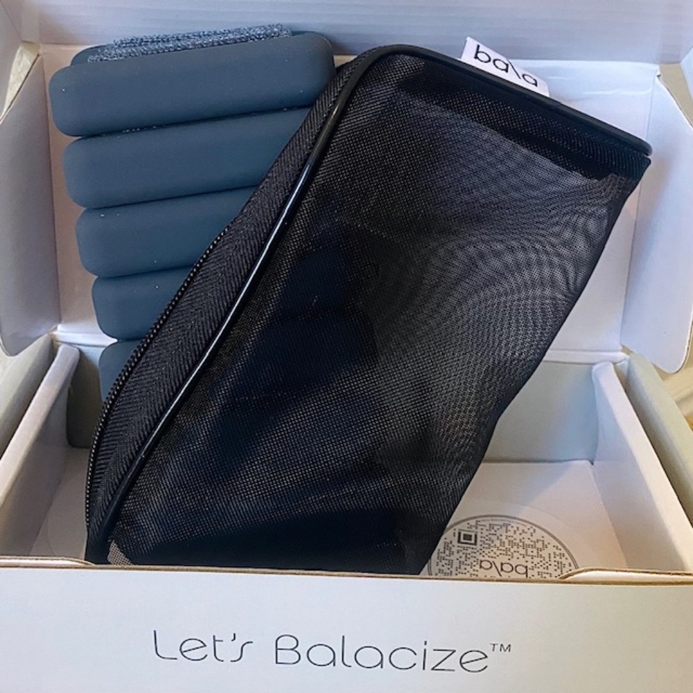 Bala Bangles 2 lbs. in Charcoal Gray NWT